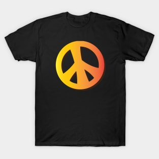 Peace Sign Symbol Hippie T-Shirt